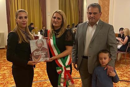Генералният консул на България в Милано Таня Димитрова присъства на официалната церемония по награждаване в Единадесетия международен конкурс за Екс Либрис
